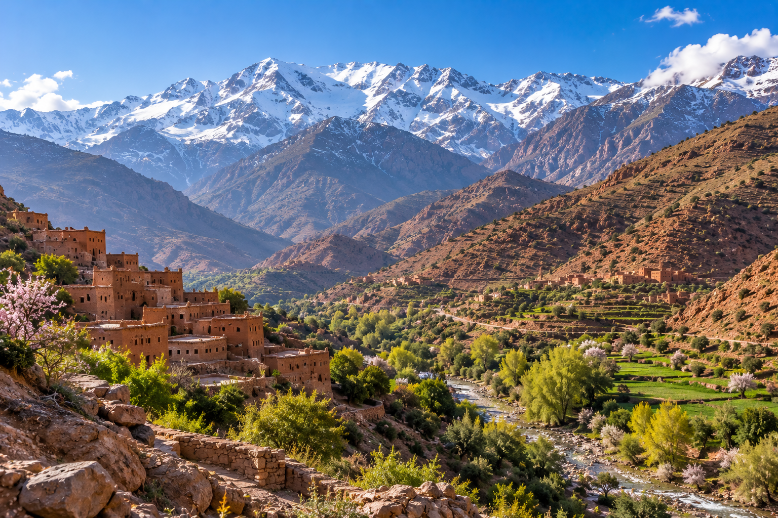 High Atlas Mountains, Morocco