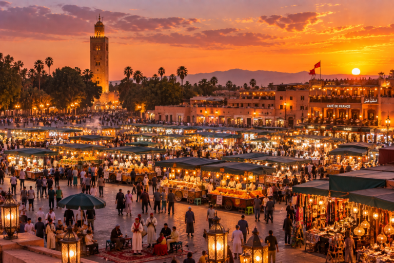 Jemaa el-Fna, Marrakech, Morocco