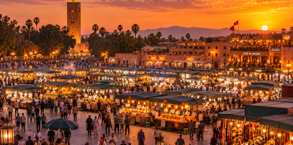 Jemaa el-Fna, Marrakech, Morocco