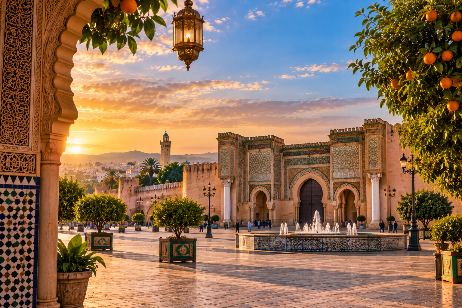 Imperial city of Meknes, Morocco
