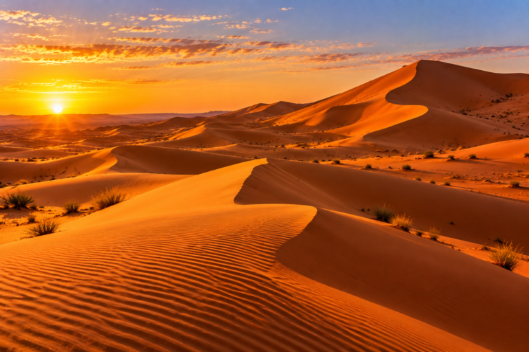 Sahara Desert dunes, Morocco