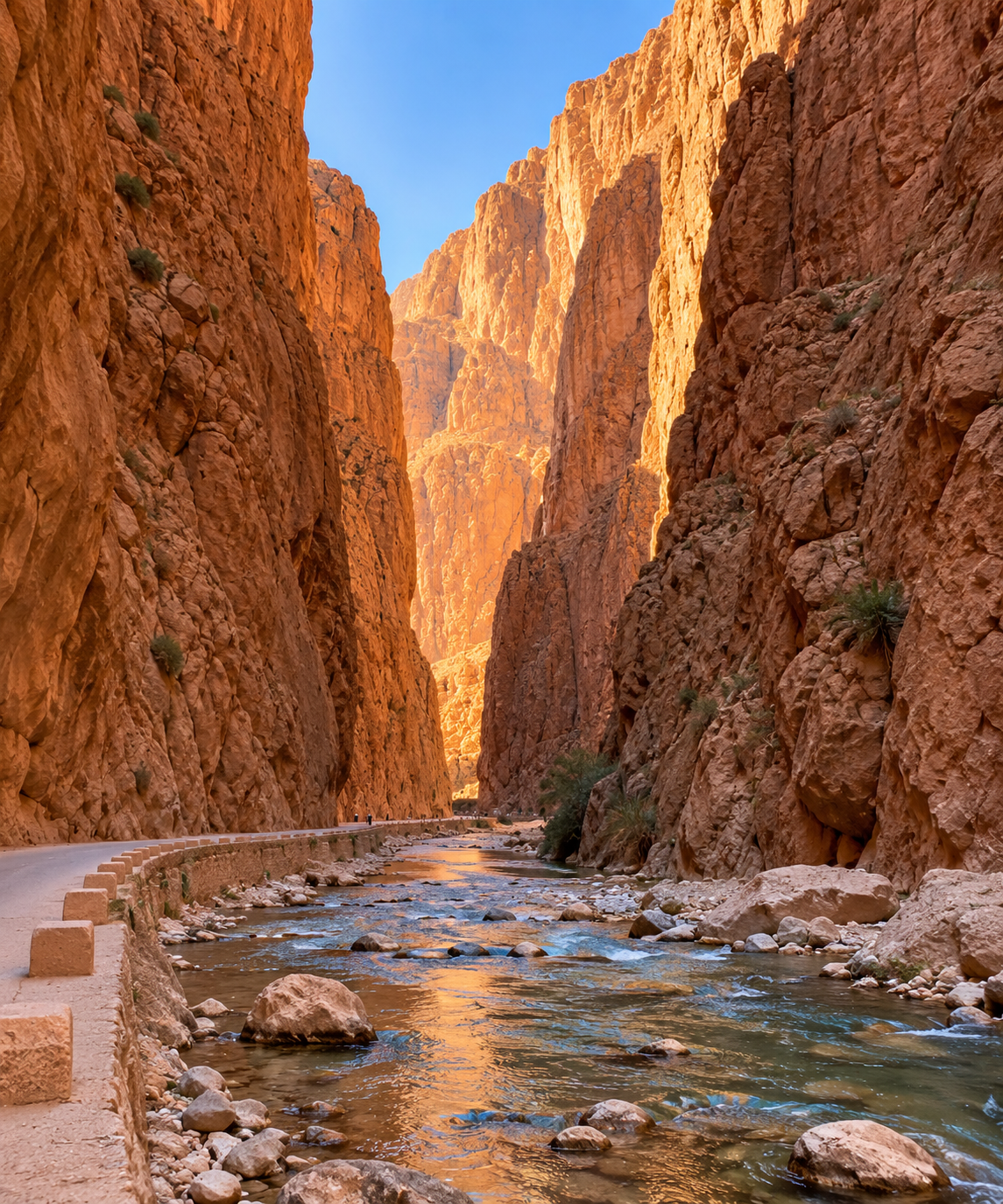 Todra Gorge canyon, Morocco