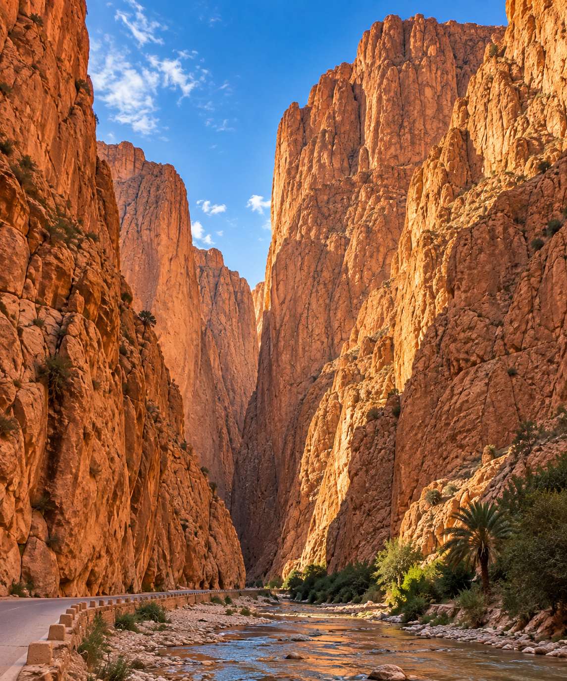Todra Gorge cliffs, Morocco