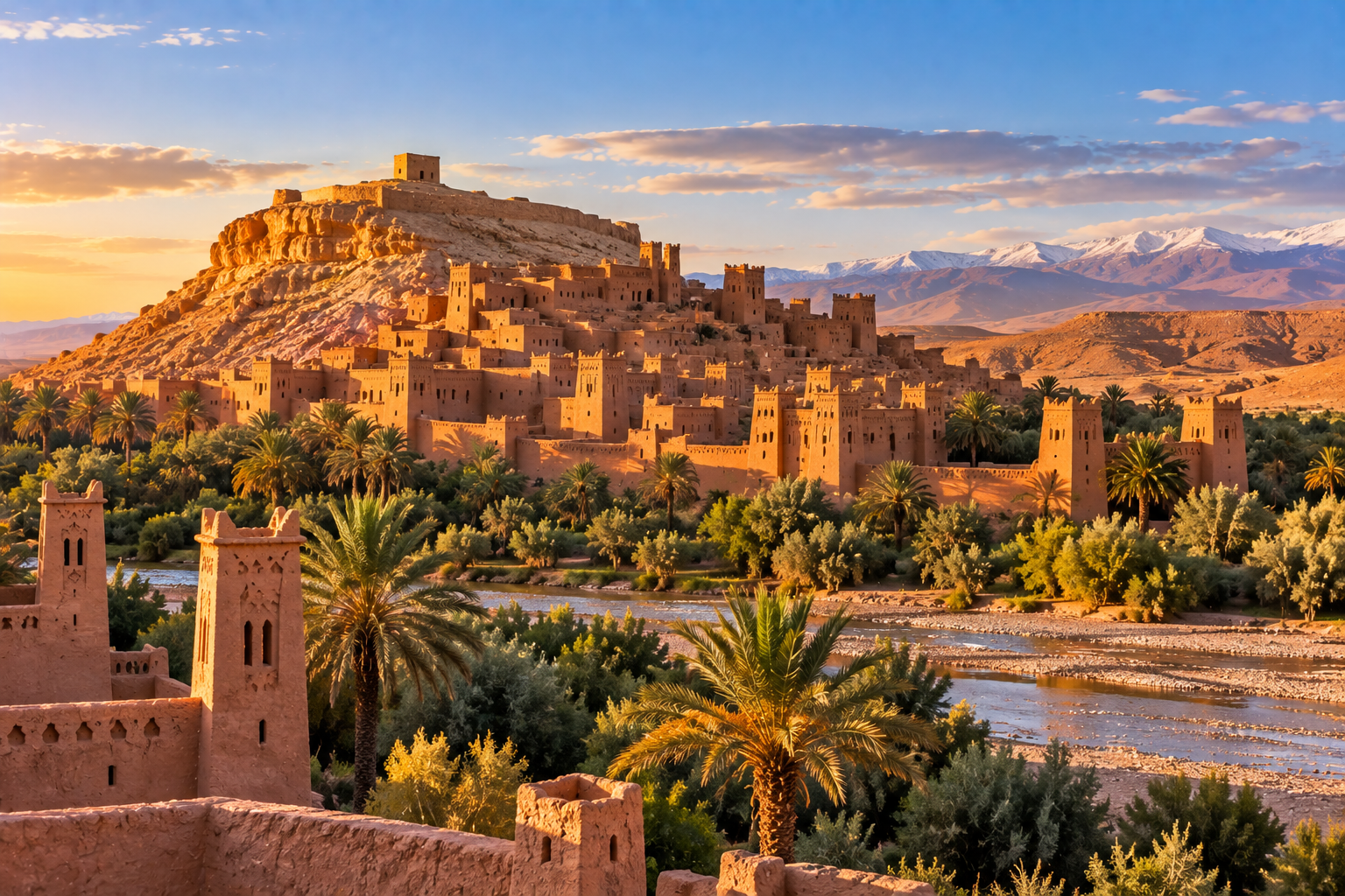 Kasbah near Ouarzazate, Morocco
